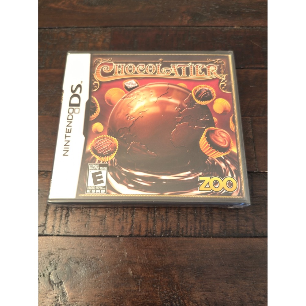 Chocolatier Nintendo DS Game New Sealed Zoo Games Simulation Strategy Sealed NEW